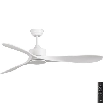 FARO 33750DC - Ventoinha de teto LUZON L branco + comando