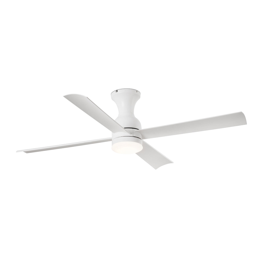 FARO 33756 - Ventilador de teto LED FRASER LED/16W/230V branco diâmetro 120 cm + controlo remoto