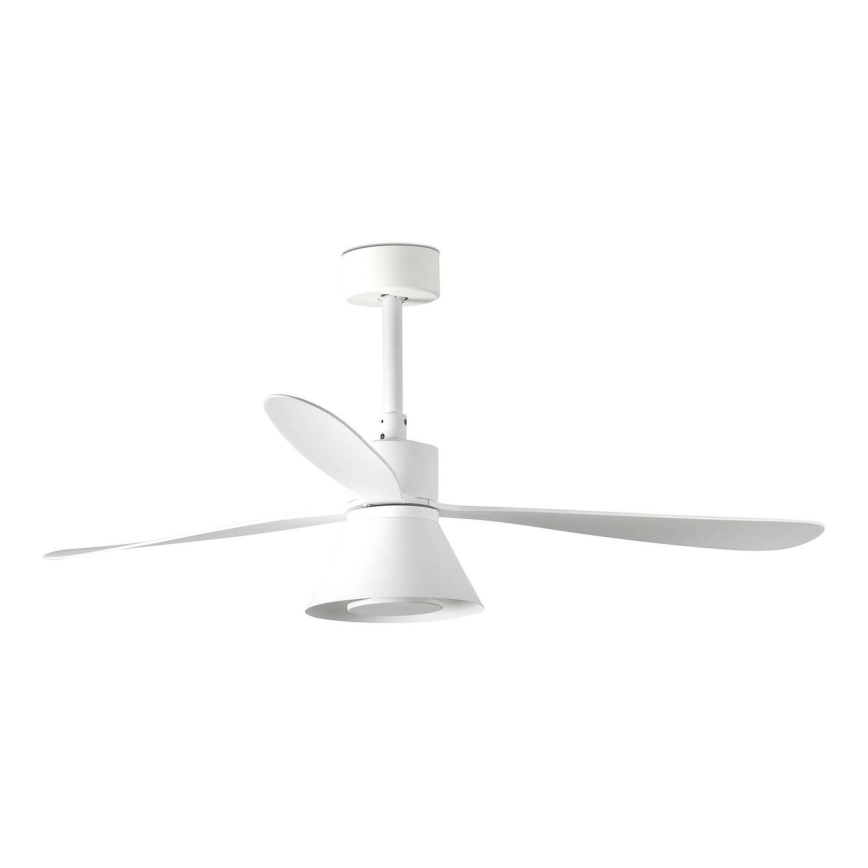 FARO 33760WT-22 - Ventoinha de teto LED com regulação AMELIA L CONE LED/20W/230V 2700/3500/5000K branco diâmetro 132 cm Wi-Fi Tuya + comando