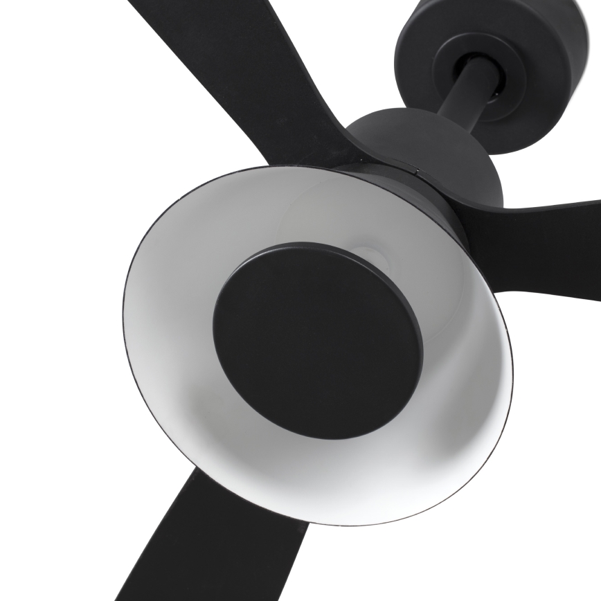 FARO 33761WT-23 - Ventoinha de teto LED com regulação AMELIA L CONE LED/20W/230V 2700/3500/5000K preto diâmetro 132 cm Wi-Fi Tuya + comando