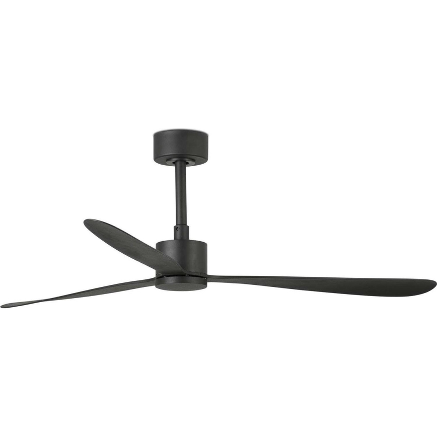 FARO 33761WT - Ventoinha de teto AMELIA L preto diâmetro 132 cm Wi-Fi Tuya + comando