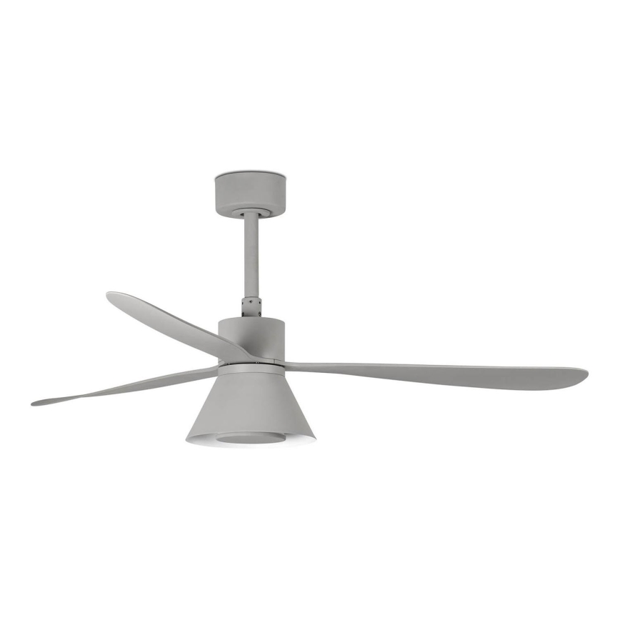 FARO 33762WT-24 - Ventoinha de teto LED com regulação AMELIA L CONE LED/20W/230V 2700/3500/5000K cinzento diâmetro 132 cm Wi-Fi Tuya + comando