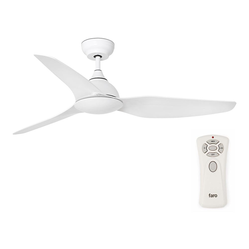 FARO 33770 - Ventoinha de teto SIOUX com controlo remoto IP44