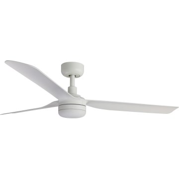 FARO 33814WT-20 - Ventoinha de teto LED com regulação PUNT M LED/18W/230V 3000/4200/6500K branco diâmetro 132 cm Wi-Fi Tuya + comando