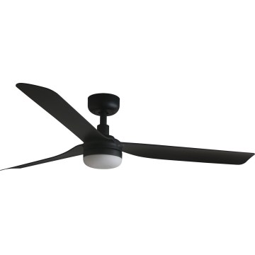 FARO 33815WT-21 - Ventoinha de teto LED com regulação PUNT M LED/18W/230V 3000/4200/6500K preto diâmetro 132 cm Wi-Fi Tuya + comando