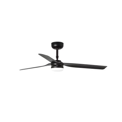 FARO 33815WT-21 - Ventoinha de teto LED com regulação PUNT M LED/18W/230V 3000/4200/6500K preto diâmetro 132 cm Wi-Fi Tuya + comando