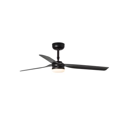 FARO 33815WT-21 - Ventoinha de teto LED com regulação PUNT M LED/18W/230V 3000/4200/6500K preto diâmetro 132 cm Wi-Fi Tuya + comando