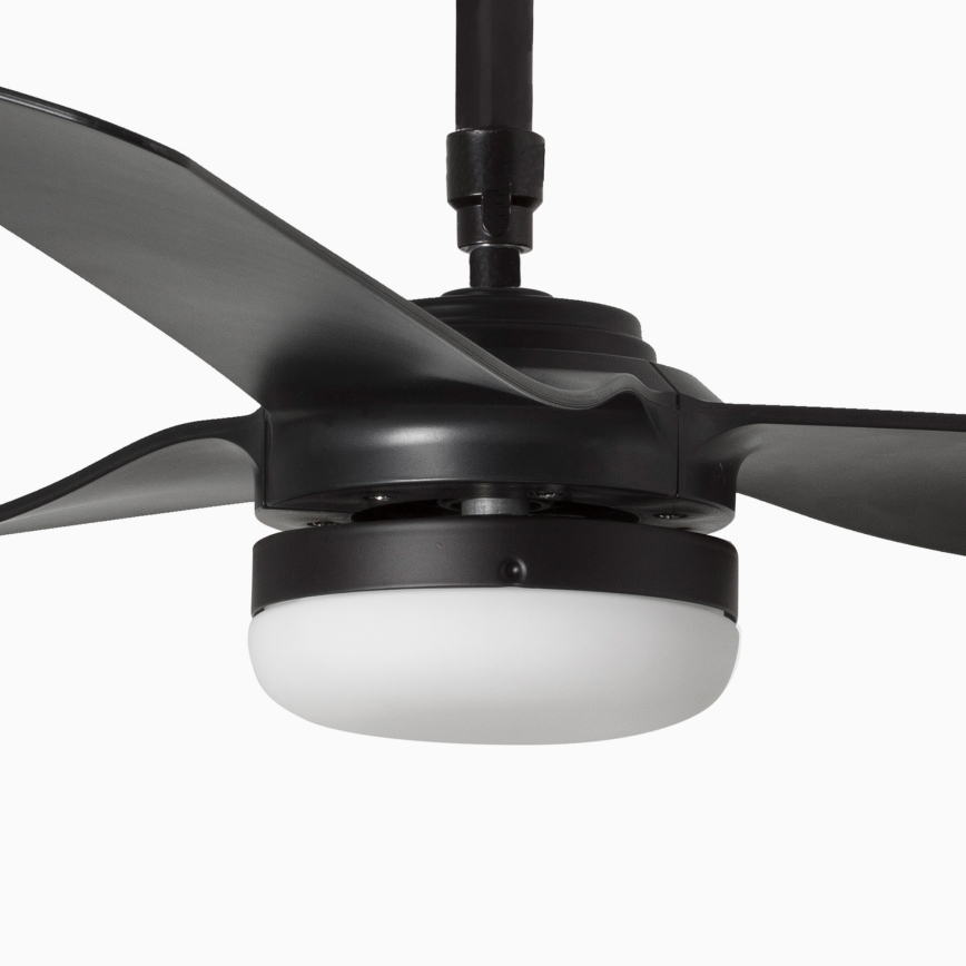 FARO 33815WT-21 - Ventoinha de teto LED com regulação PUNT M LED/18W/230V 3000/4200/6500K preto diâmetro 132 cm Wi-Fi Tuya + comando
