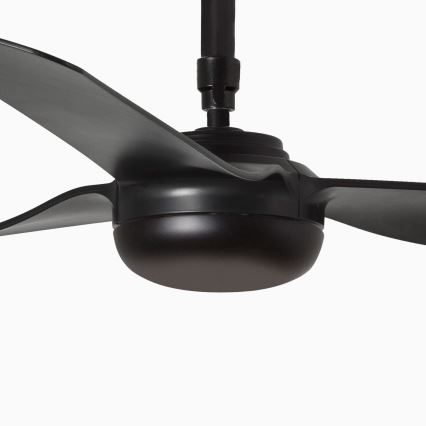 FARO 33815WT - Ventoinha de teto PUNT M preto diâmetro 132 cm Wi-Fi Tuya + comando