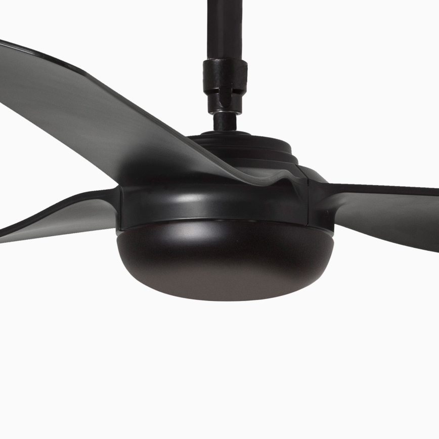 FARO 33815WT - Ventoinha de teto PUNT M preto diâmetro 132 cm Wi-Fi Tuya + comando