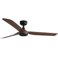 FARO 33817WT - Ventoinha de teto PUNT M castanho/preto diâmetro 132 cm Wi-Fi Tuya + comando