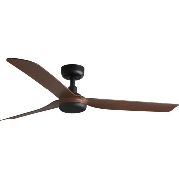 FARO 33817WT - Ventoinha de teto PUNT M castanho/preto diâmetro 132 cm Wi-Fi Tuya + comando