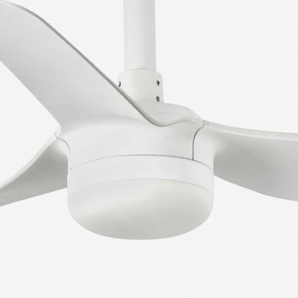 FARO 33820-1TW - Ventoinha de teto LED com regulação MINI PUNT S LED/10W 2700/4000/6000K branco diâmetro 90 cm + comando