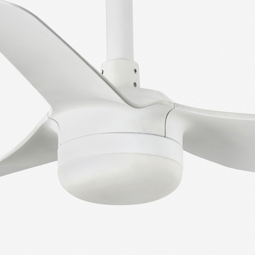 FARO 33820-1TW - Ventoinha de teto LED com regulação MINI PUNT S LED/10W 2700/4000/6000K branco diâmetro 90 cm + comando