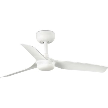 FARO 33820WT - Ventoinha de teto MINI PUNT S branco diâmetro 90 cm Wi-Fi Tuya + comando