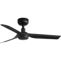 FARO 33822WT - Ventoinha de teto MINI PUNT S preto diâmetro 90 cm Wi-Fi Tuya + comando