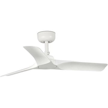 FARO 33824WT - Ventoinha de teto HEY S branco diâmetro 90 cm Wi-Fi Tuya + comando