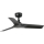 FARO 33825WT - Ventoinha de teto HEY S preto diâmetro 90 cm Wi-Fi Tuya + comando