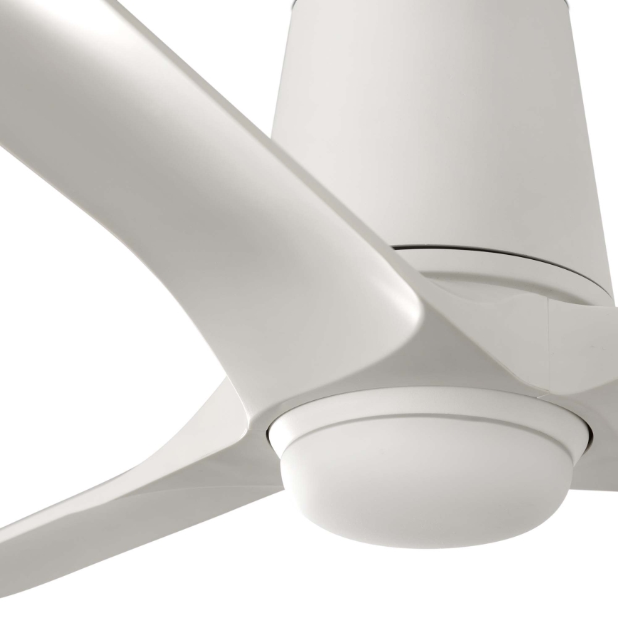 FARO 33826WT-1TW - Ventoinha de teto LED com regulação HEY TUB S LED/10W/230V 2700/4000/6000K branco diâmetro 90 cm Wi-Fi Tuya + comando