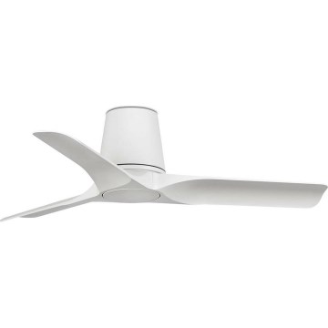 FARO 33826WT - Ventoinha de teto HEY TUB S branco diâmetro 90 cm Wi-Fi Tuya + comando