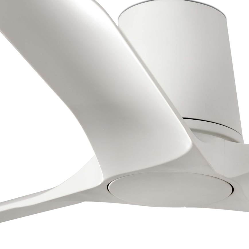 FARO 33826WT - Ventoinha de teto HEY TUB S branco diâmetro 90 cm Wi-Fi Tuya + comando