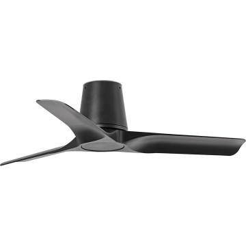 FARO 33827WT - Ventoinha de teto HEY TUB S preto diâmetro 90 cm Wi-Fi Tuya + comando