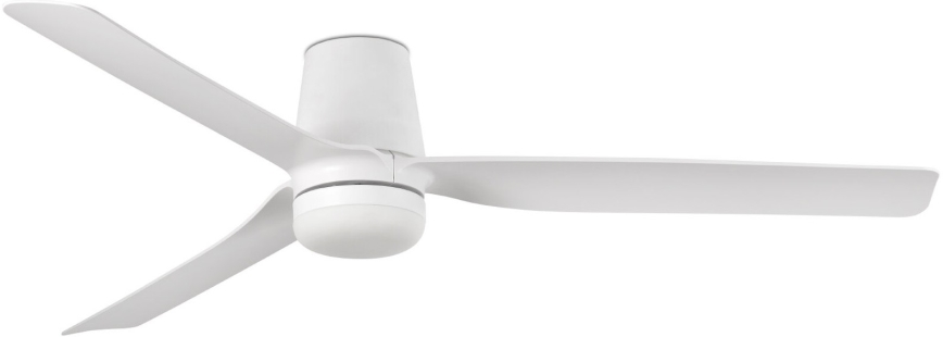 FARO 33828WT-1TW - Ventoinha de teto LED com regulação PUNT TUB M LED/18W/230V 3000/4200/6500K branco diâmetro 132 cm Wi-Fi Tuya + comando