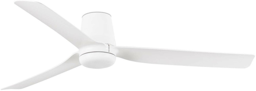 FARO 33828WT - Ventoinha de teto PUNT TUB M branco diâmetro 132 cm Wi-Fi Tuya + comando