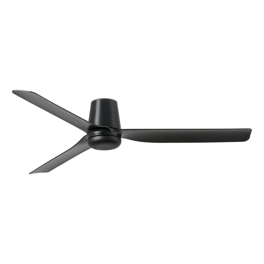 FARO 33830 - Ventoinha de teto PUNT TUB M preto diâmetro 130 cm + comando