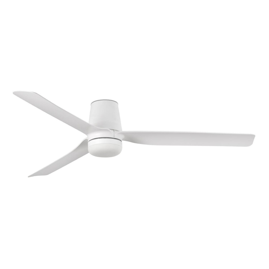 FARO 33832WT-1TW - Ventoinha de teto LED com regulação MINI PUNT TUB S LED/10W/230V 2700/4000/6000K branco diâmetro 90 cm Wi-Fi Tuya + comando