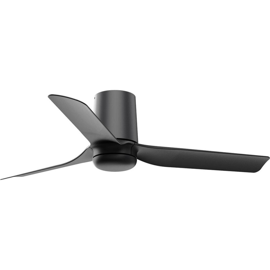 FARO 33834-Ventoinha de teto MINI PUNT TUB S preto diâmetro 90 cm + comando