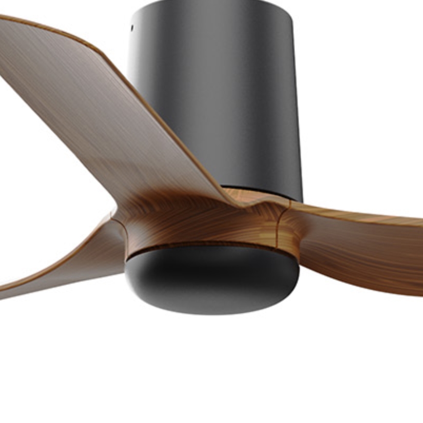 FARO 33835 - Ventoinha de teto MINI PUNT TUB S castanho/preto diâmetro 90 cm + comando