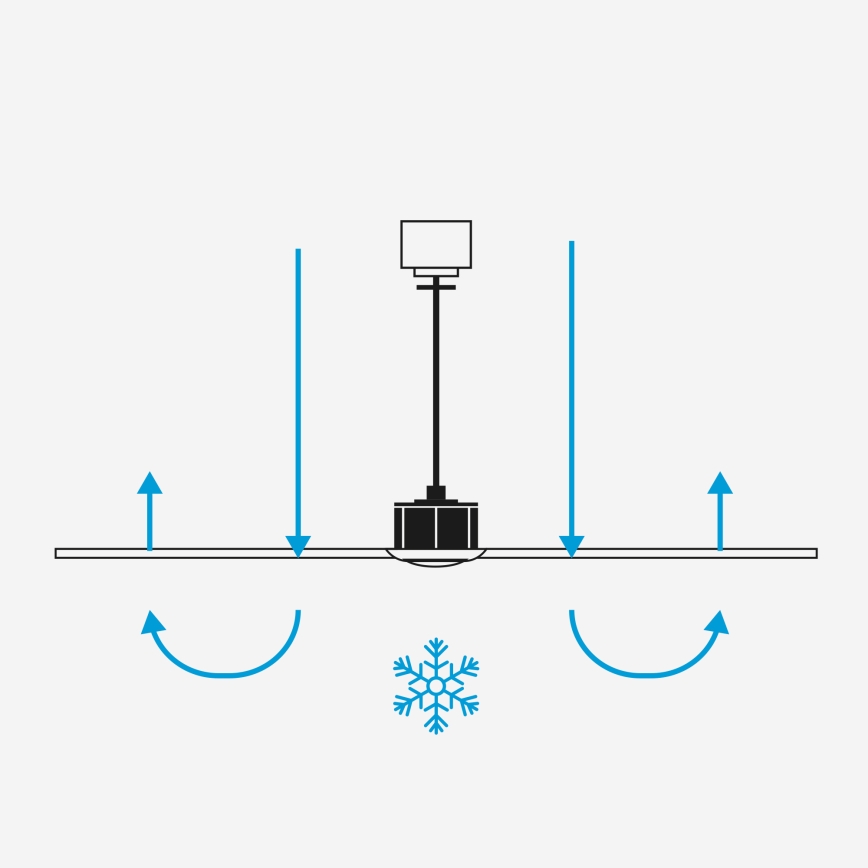 FARO 33835WT-1TW - Ventoinha de teto LED com regulação MINI PUNT TUB S LED/10W/230V 2700/4000/6000K castanho/preto diâmetro 90 cm Wi-Fi Tuya + comando