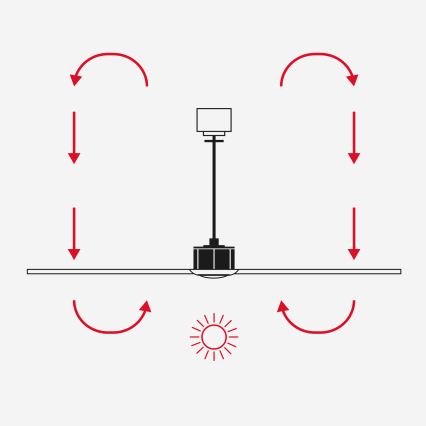 FARO 33835WT-1TW - Ventoinha de teto LED com regulação MINI PUNT TUB S LED/10W/230V 2700/4000/6000K castanho/preto diâmetro 90 cm Wi-Fi Tuya + comando