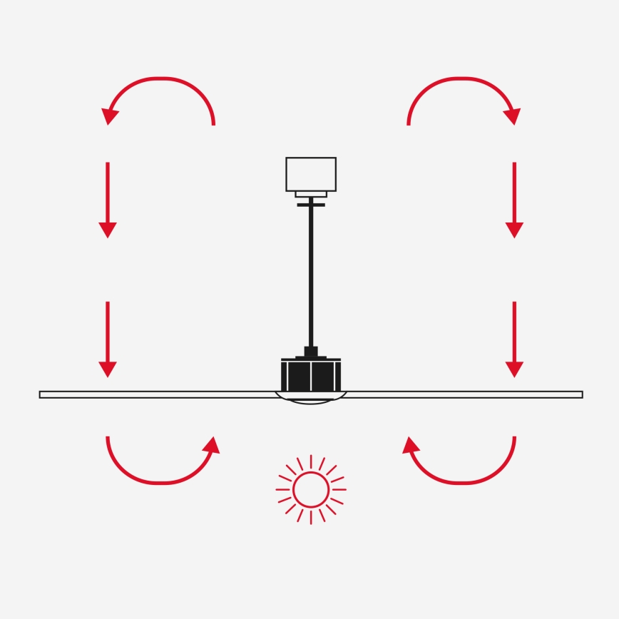 FARO 33835WT-1TW - Ventoinha de teto LED com regulação MINI PUNT TUB S LED/10W/230V 2700/4000/6000K castanho/preto diâmetro 90 cm Wi-Fi Tuya + comando