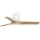 FARO 33836WT - Ventoinha de teto HEYWOOD TUB S pinho/branco diâmetro 90 cm Wi-Fi Tuya + comando