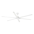 FARO 34206 - Ventoinha de teto ROTTERDAM XXL branco diâmetro 250 cm + comando