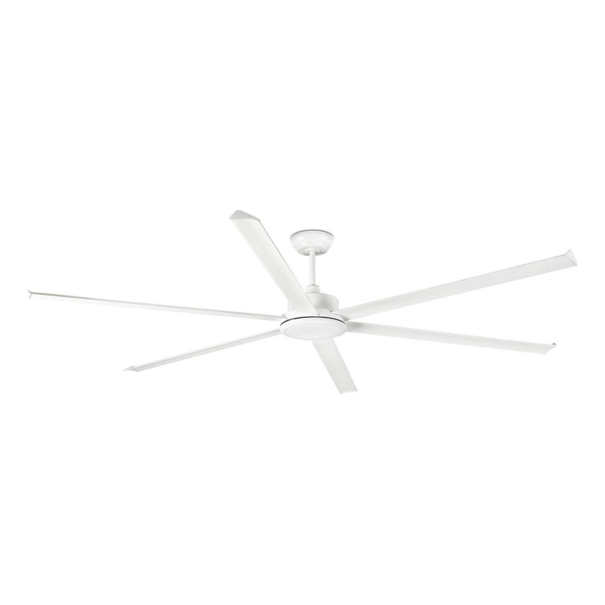 FARO 34206 - Ventoinha de teto ROTTERDAM XXL branco diâmetro 250 cm + comando