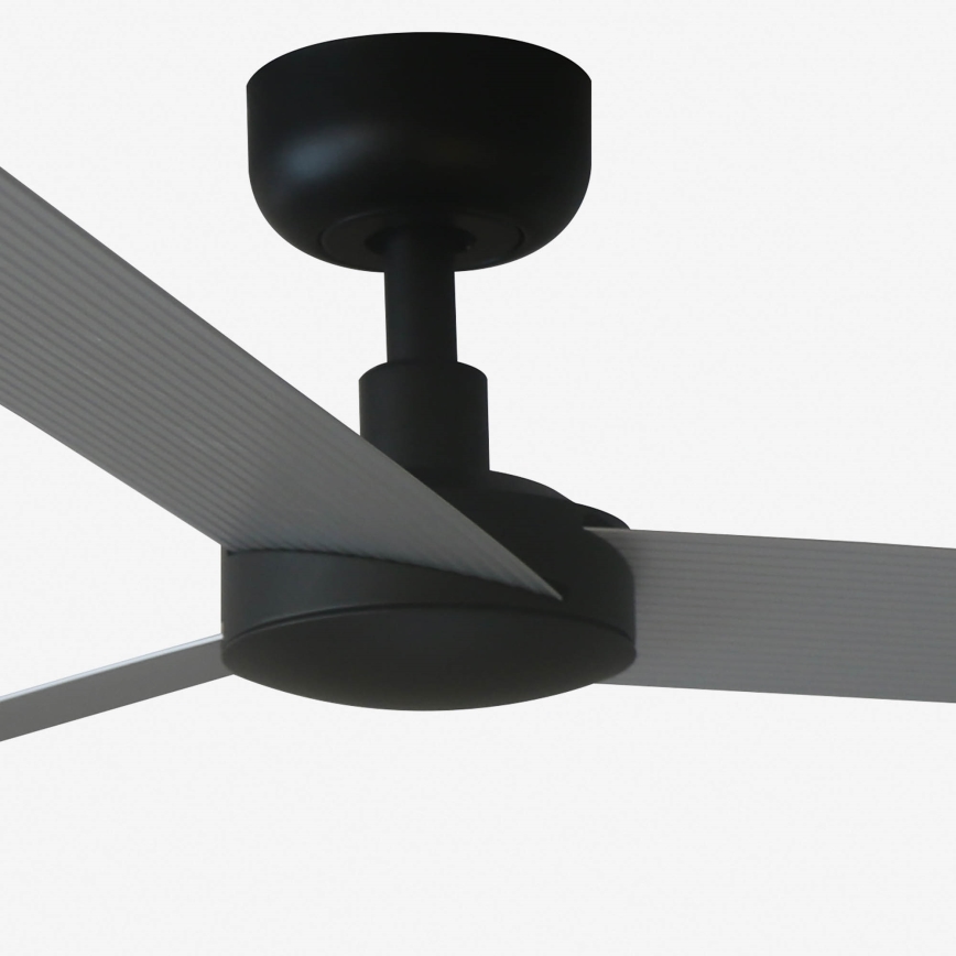 FARO 34286 - Ventoinha de teto CRUISER L preto diâmetro 132 cm + comando