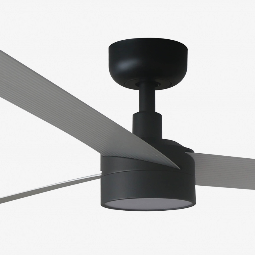 FARO 34287-1TW - Ventoinha de teto LED com regulação CRUISER XL LED/18W/230V 2700/4000/6500K diâmetro 160 cm preto/cinzento + comando