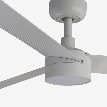 FARO 34290-1TW - Ventoinha LED com regulação CRUISER LED/20W/230V 2700/4000/6500K diâmetro 132 cm branco + comando