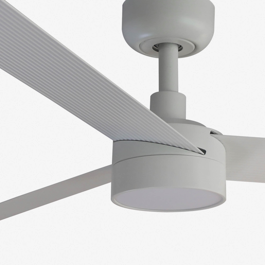 FARO 34290-1TW - Ventoinha LED com regulação CRUISER LED/20W/230V 2700/4000/6500K diâmetro 132 cm branco + comando