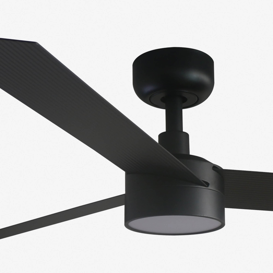 FARO 34291-1TW - Ventoinha de teto LED com regulação CRUISER LED/20W/230V 2700/4000/6500K diâmetro 132 cm preto + comando