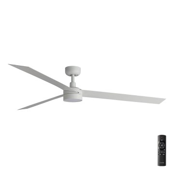 FARO 34292-1TW - Ventoinha LED com regulação CRUISER LED/20W/230V 2700/4000/6500K diâmetro 160 cm branco + comando