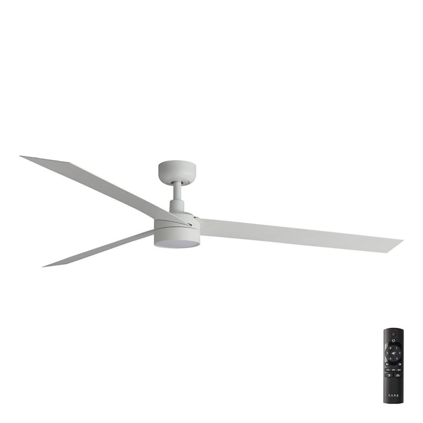 FARO 34292-1TW - Ventoinha LED com regulação CRUISER LED/20W/230V 2700/4000/6500K diâmetro 160 cm branco + comando