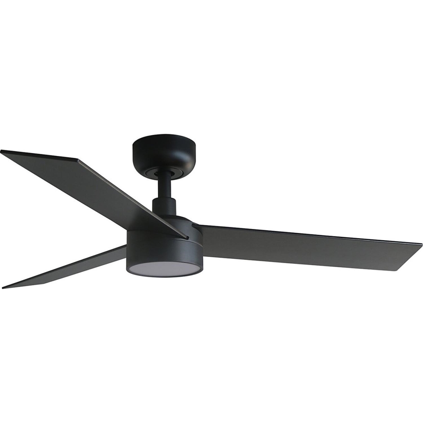 FARO 34296WT-1TW - Ventoinha de teto LED com regulação RUDDER S LED/18W/230V 2700/4350/6000K preto/castanho diâmetro 106 cm Wi-Fi Tuya + comando