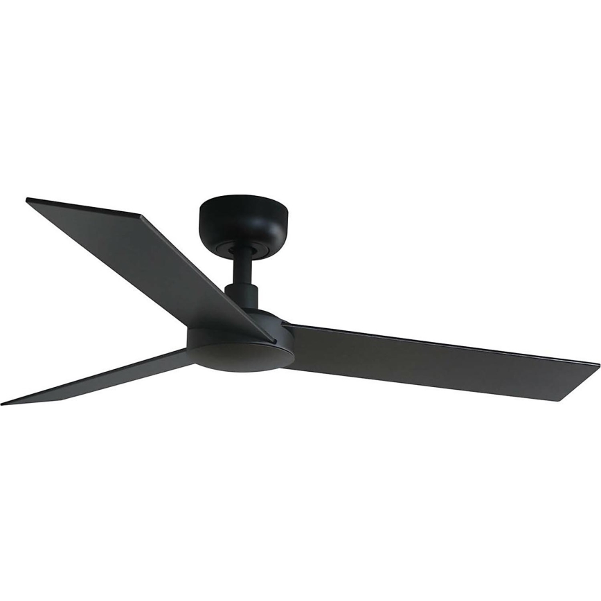 FARO 34296WT - Ventoinha de teto RUDDER S preto/castanho diâmetro 106 cm Wi-Fi Tuya + comando