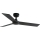 FARO 34296WT - Ventoinha de teto RUDDER S preto/castanho diâmetro 106 cm Wi-Fi Tuya + comando