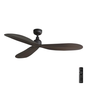 FARO 34301 - Ventoinha de teto PALMA castanho diâmetro 129 cm IP44 + comando
