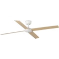 FARO 34355WT - Ventoinha de teto RUDDER L branco/bege diâmetro 132 cm Wi-Fi Tuya + comando